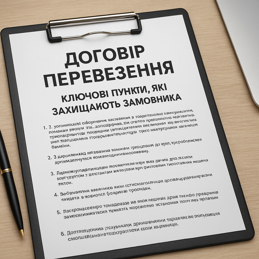 Договір перевезення Договір перевезення