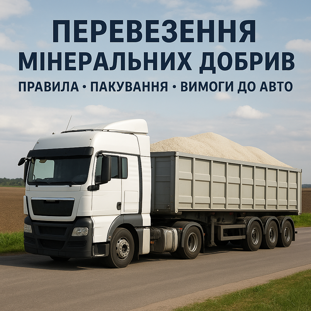 Перевезення мінеральних добрив Перевезення мінеральних добрив