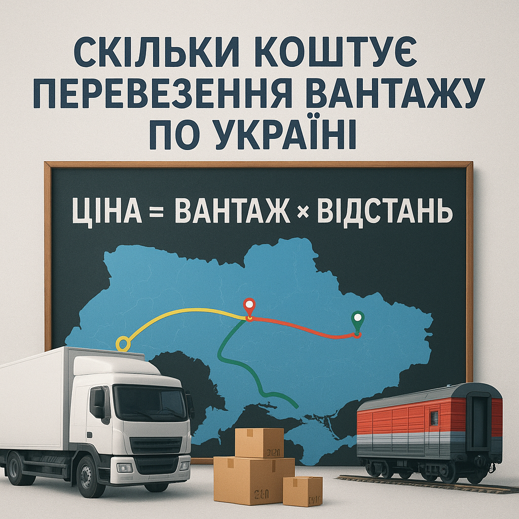 Скільки коштує перевезення вантажу по Україні Скільки коштує перевезення вантажу по Україні