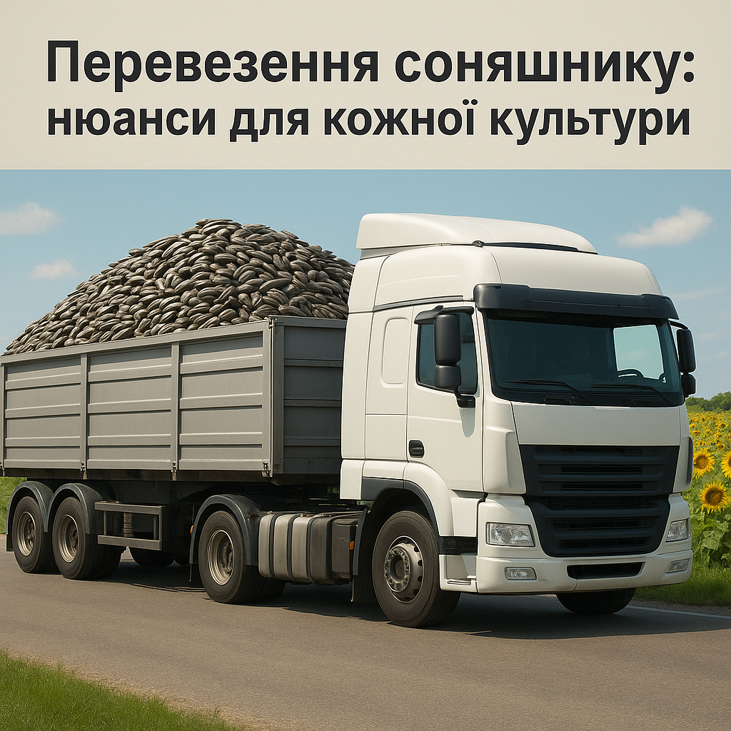 Перевозка подсолнечника Перевозка подсолнечника