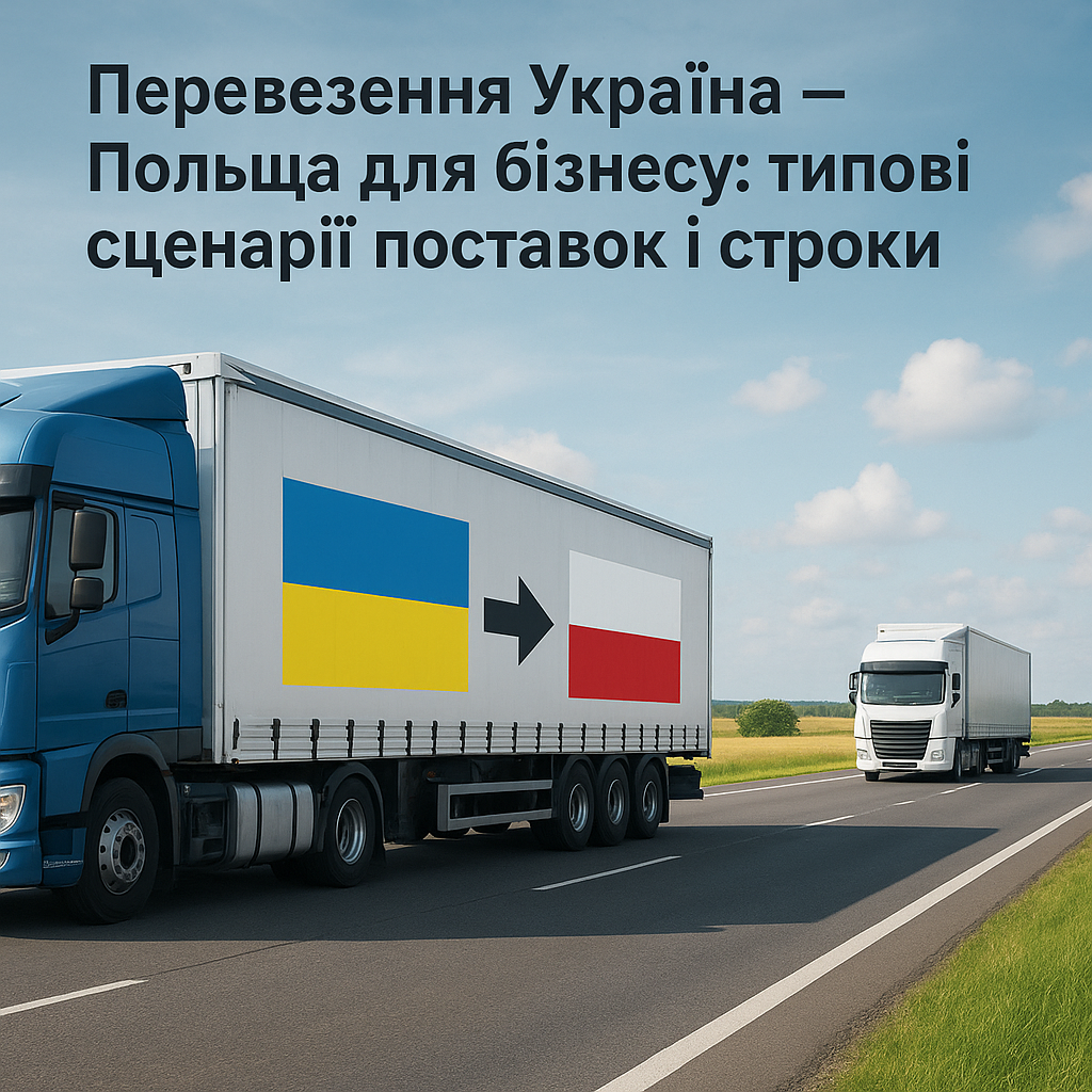 Перевозки Украина – Польша Перевозки Украина – Польша