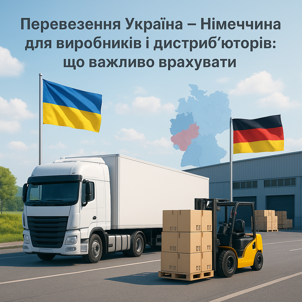 Перевозки Украина – Германия Перевозки Украина – Германия