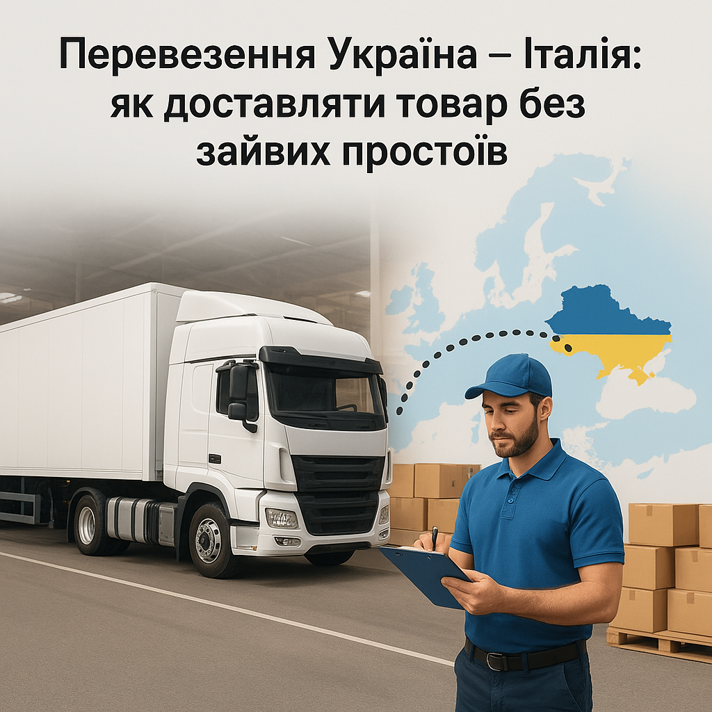 Перевозки Украина – Италия Перевозки Украина – Италия