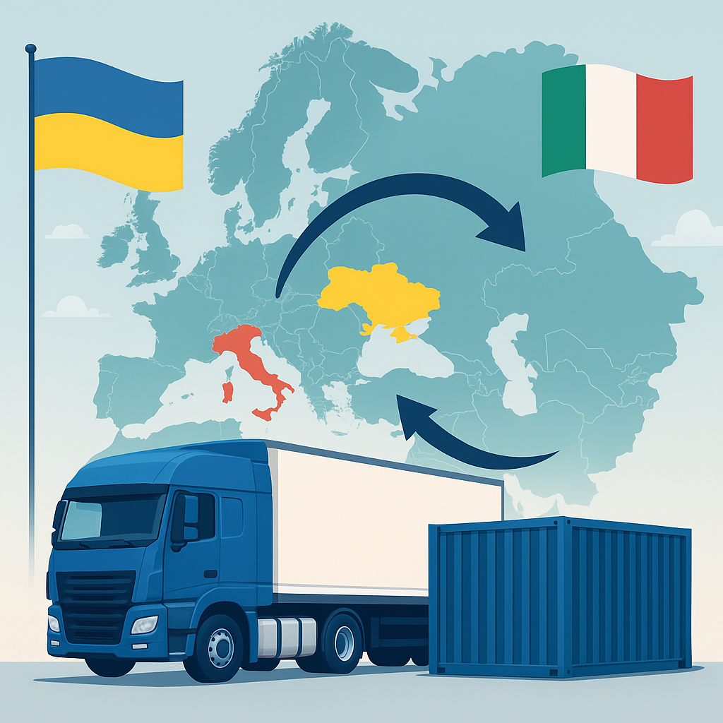 Перевозки Украина – Италия Перевозки Украина – Италия