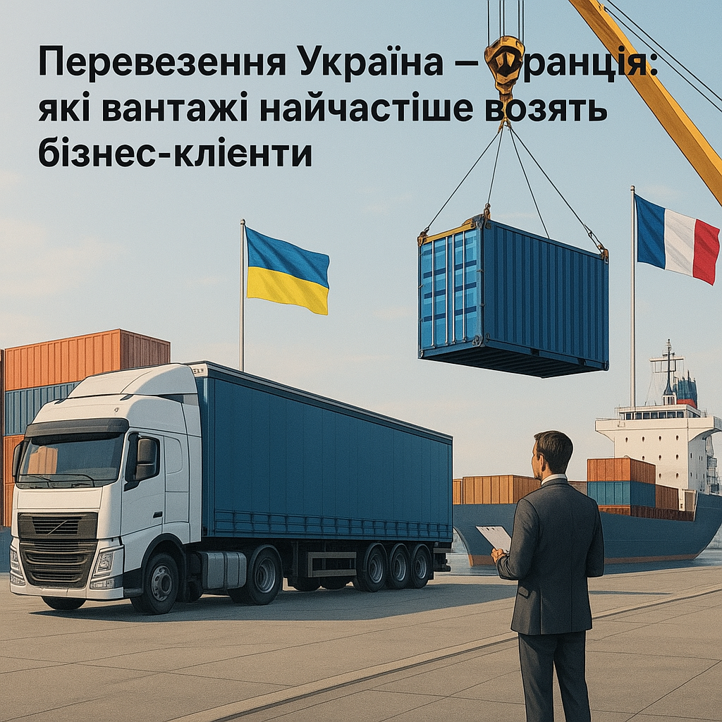 Перевезення Україна – Франція Перевезення Україна – Франція