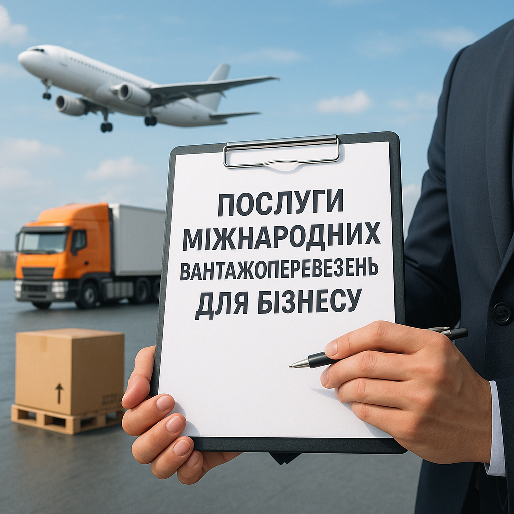 Послуги міжнародних вантажоперевезень для бізнесу Послуги міжнародних вантажоперевезень для бізнесу