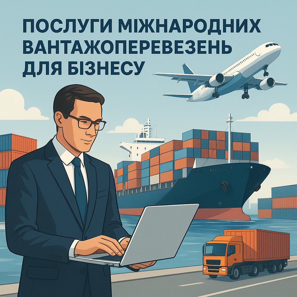 Послуги міжнародних вантажоперевезень для бізнесу Послуги міжнародних вантажоперевезень для бізнесу