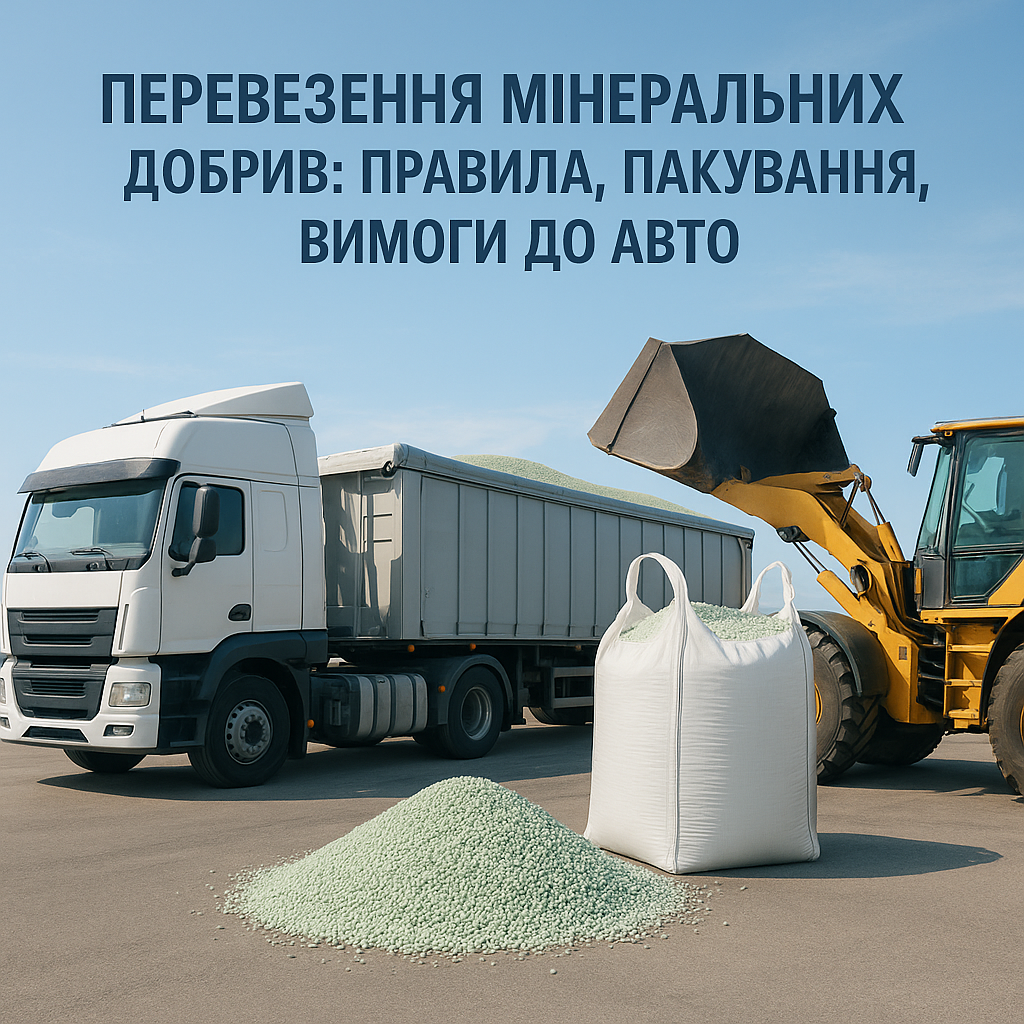 Безопасность: загрузка, размещение и фиксация минеральных удобрений